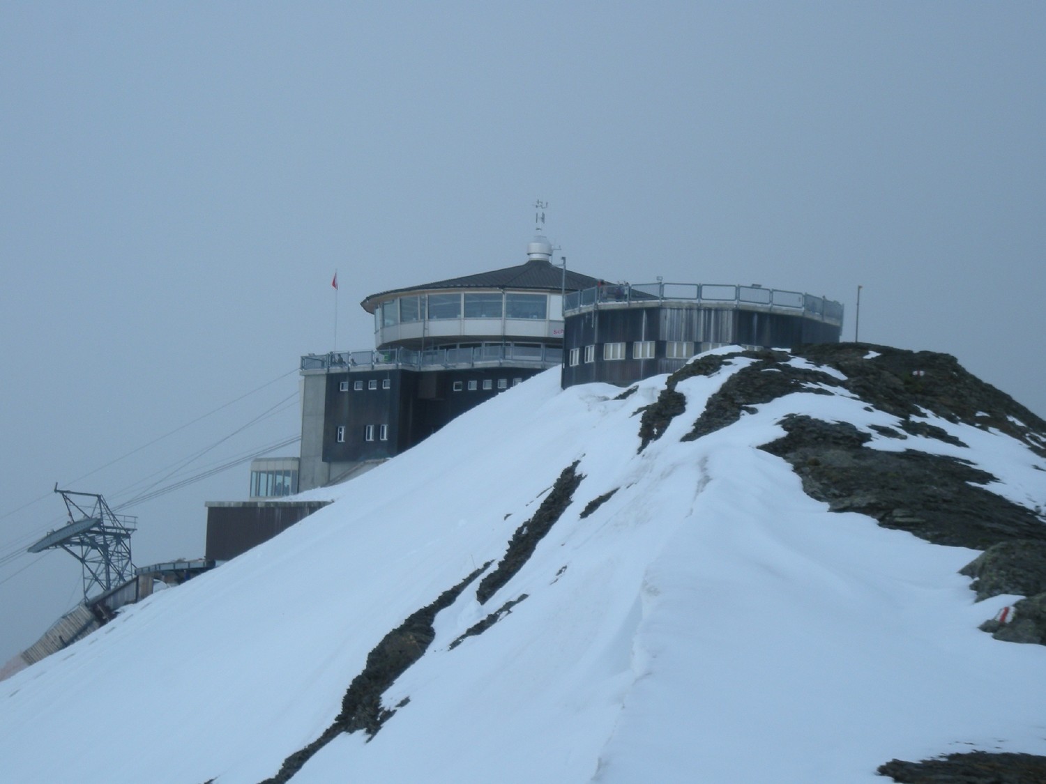 Arrivée au sommet