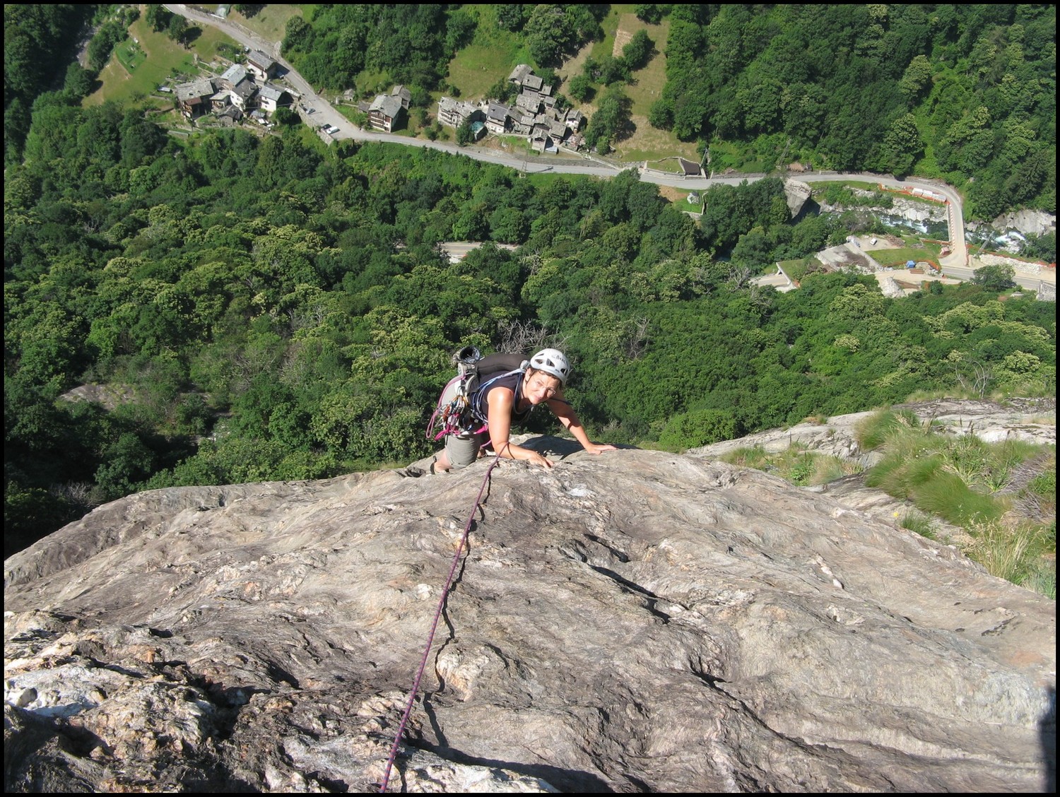 Marianne sur fond de vallée