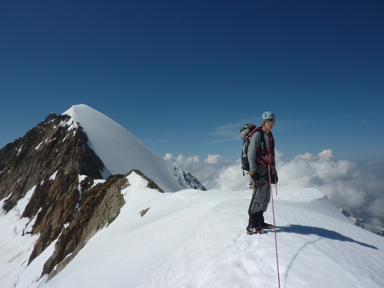 Crête avant la Lée Blanche