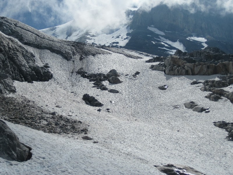1è langue de glace, VN de la Grde Casse au 08/07/10