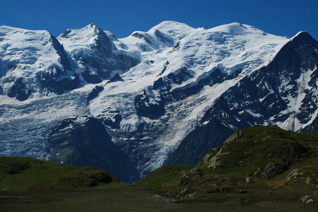 Depuis le sentier de l'Aiguillette