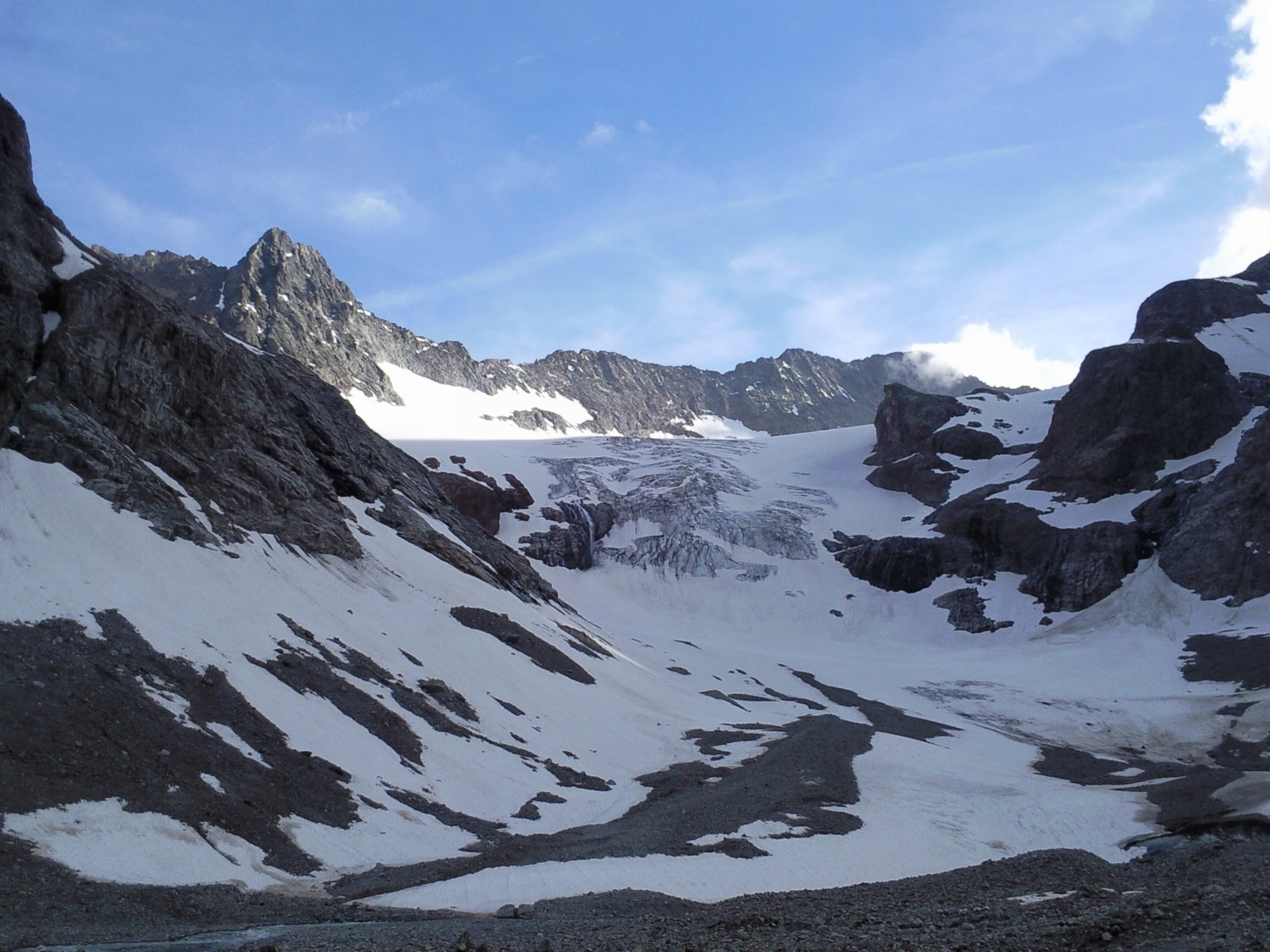 départ de l'itinéraire pour le col du Sélé