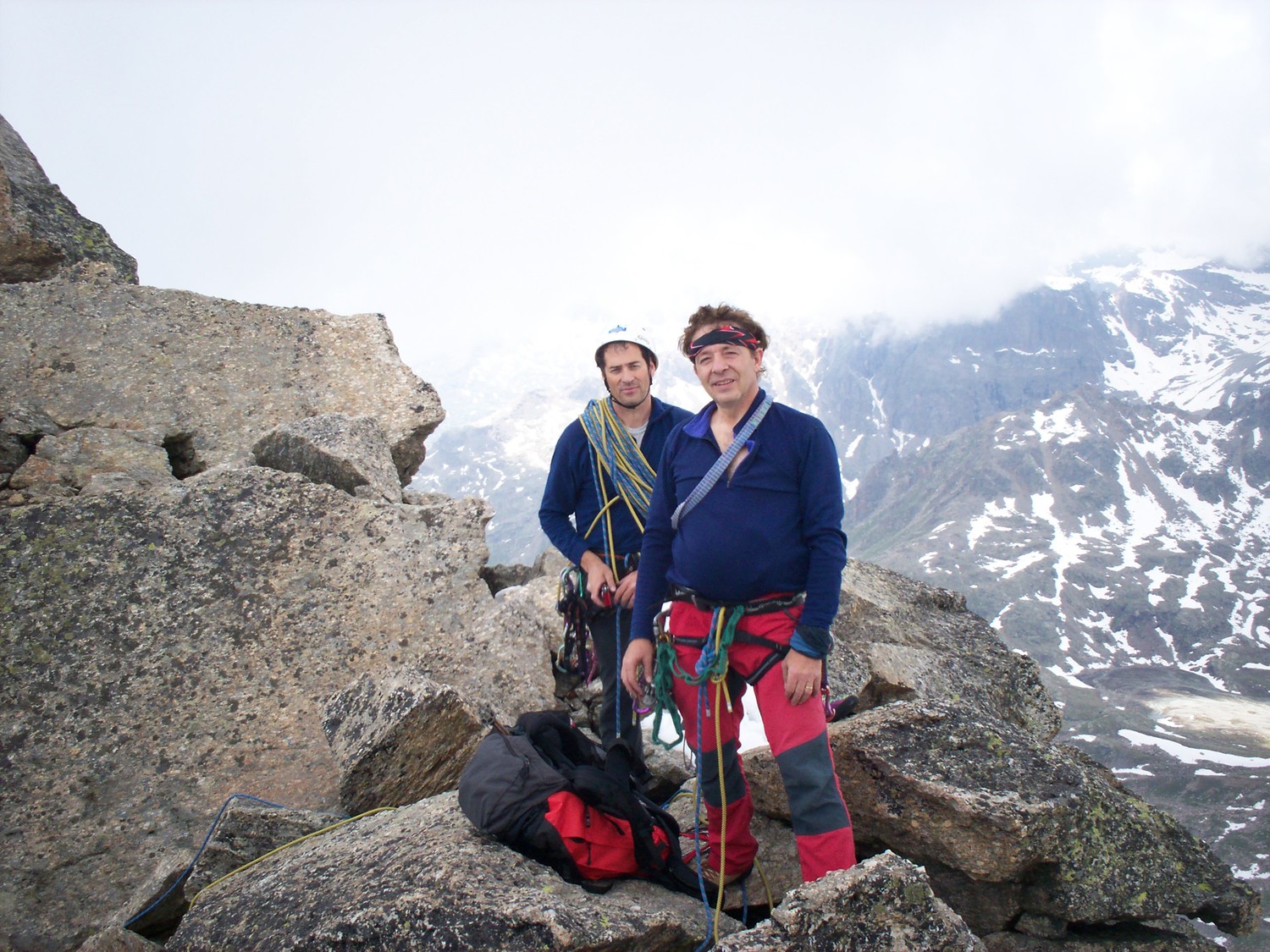 in cima al Becco M.le della Tribolazione