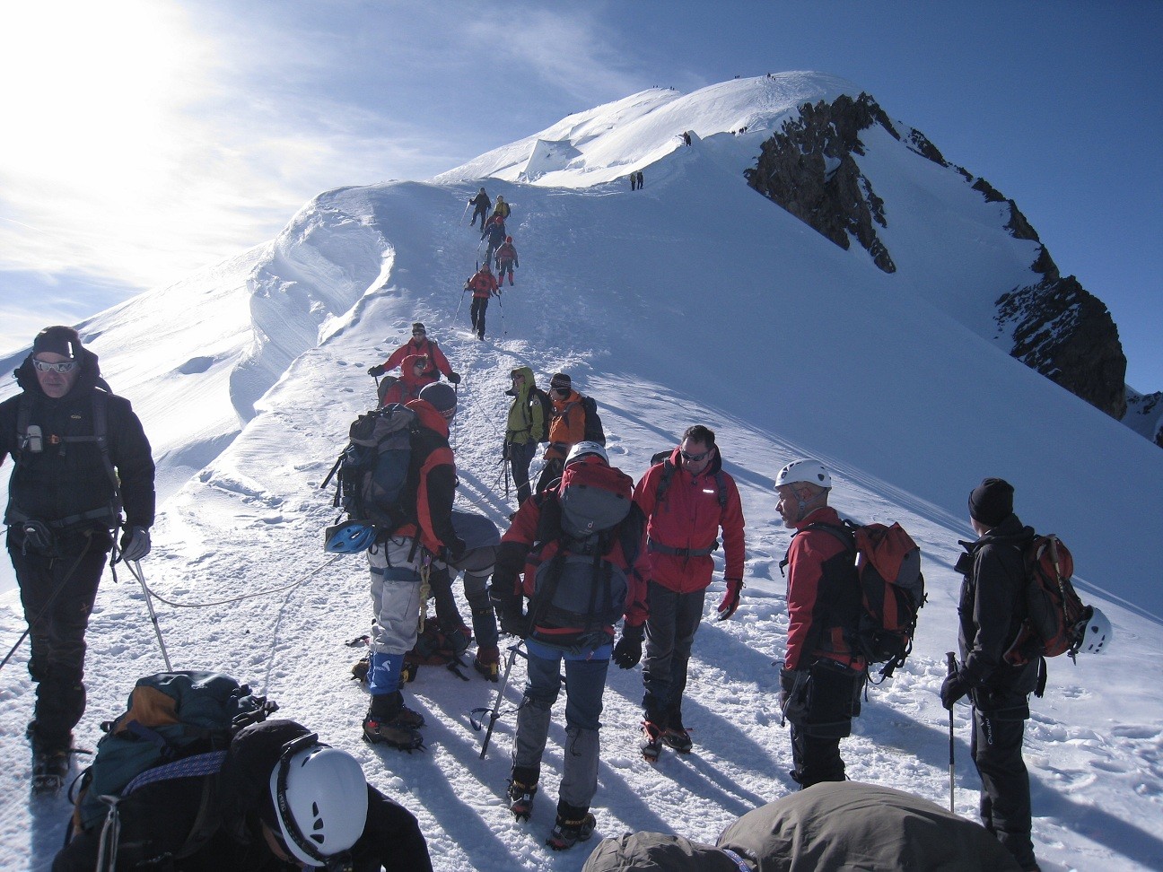 Mt Blanc - chasser&croiser au Valot