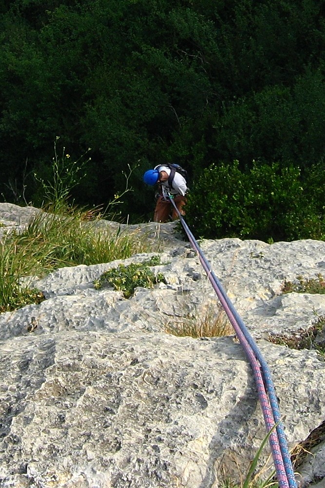 Descente en rappel : Rp3