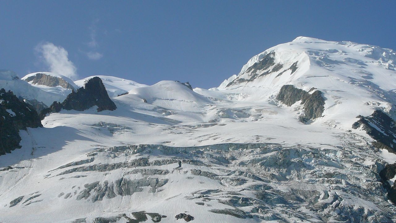 Entre Rocher Pitschner et Gouter, de la Glace !
