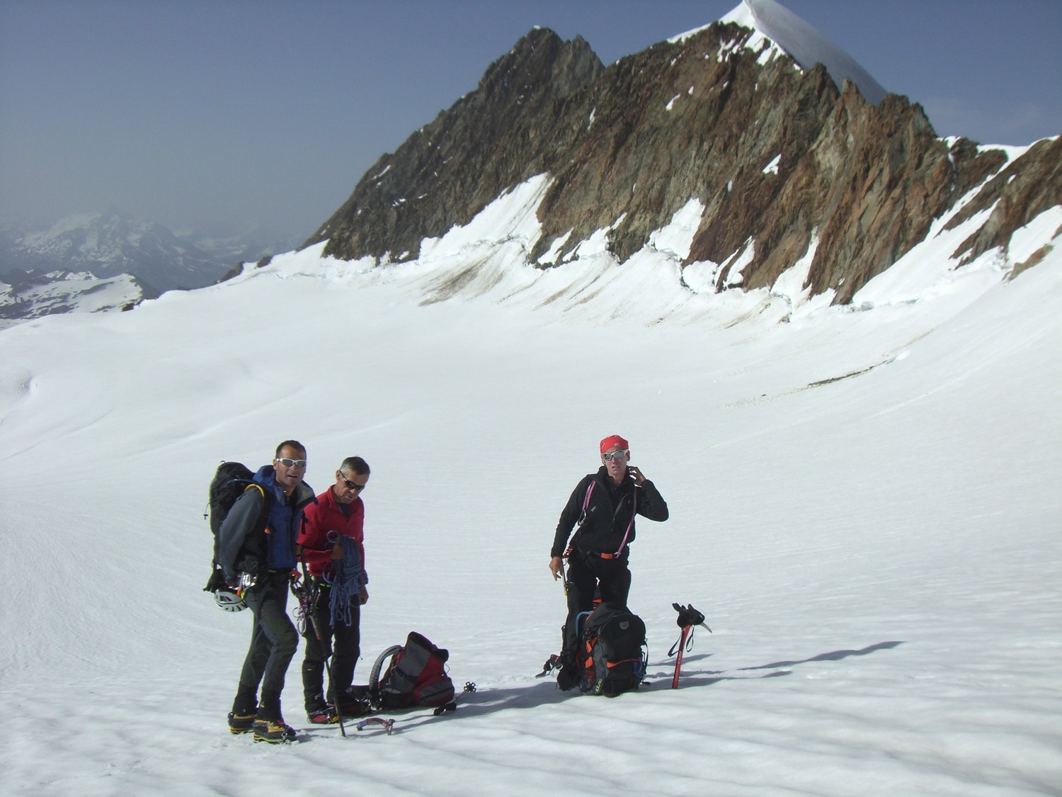 pose avant arrête de la Lée blanche