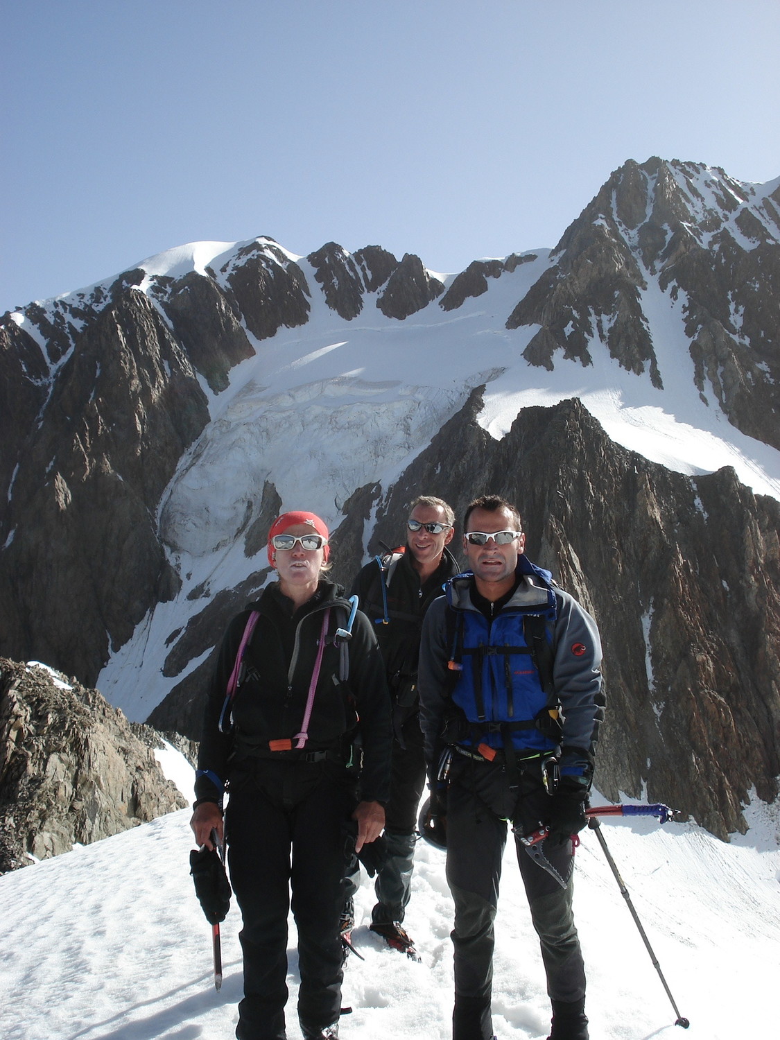 Arrivé a la Lée Blanche