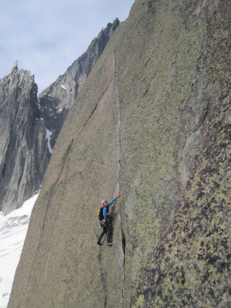 Létitia dans la fissure de L3 de Guy-Anne