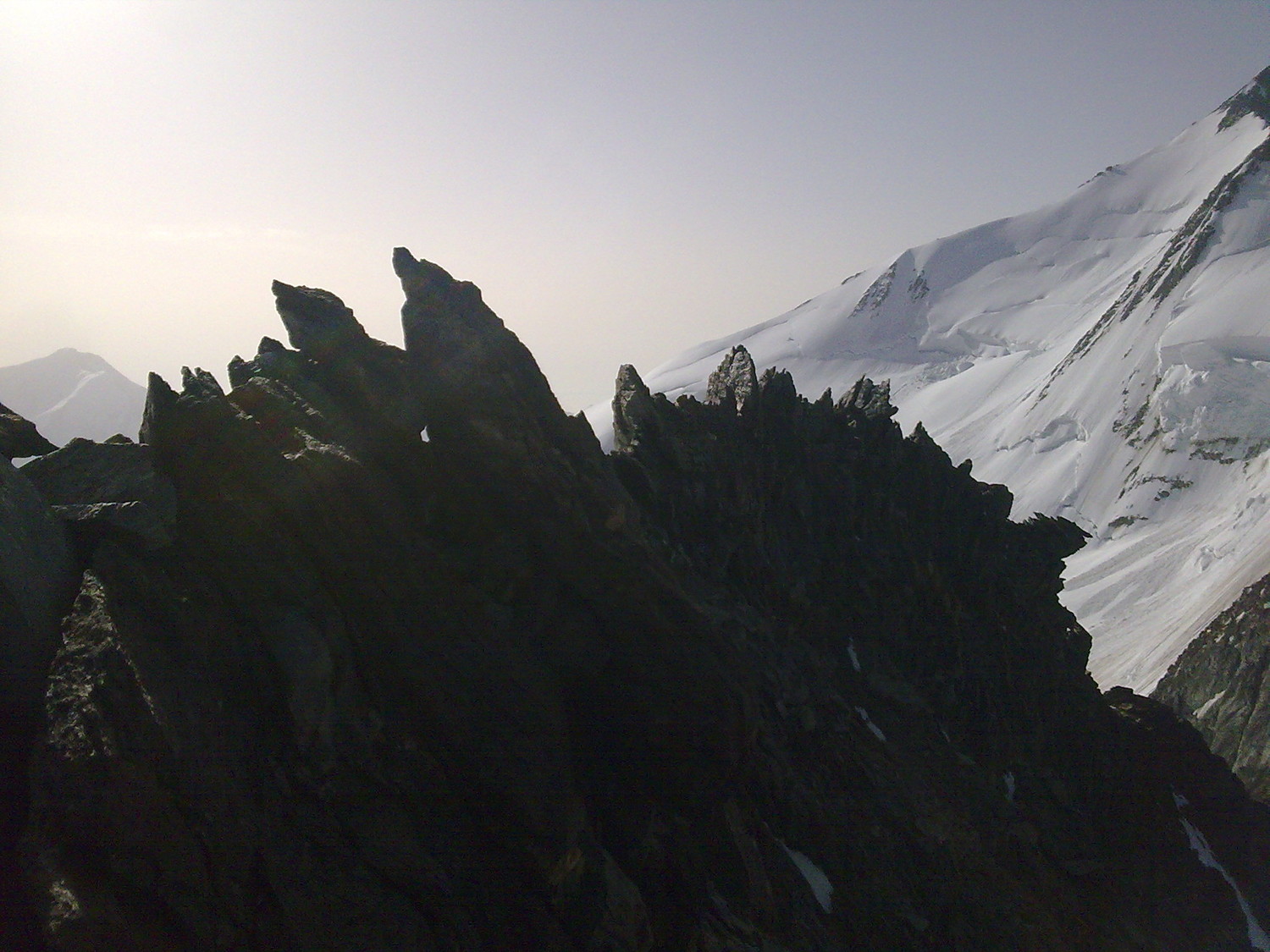 Arête sommitale du Dirruhorn