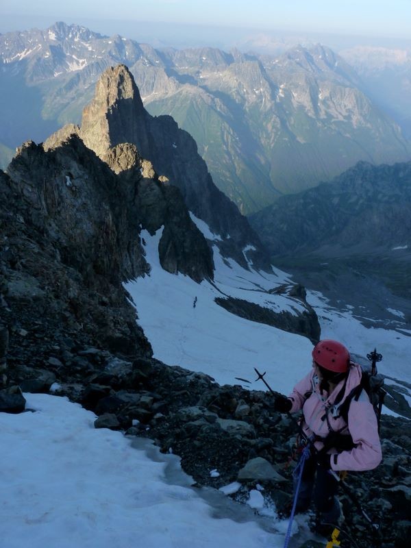 Première partie de l'itinéraire de la montée à la Cime du Vallon
