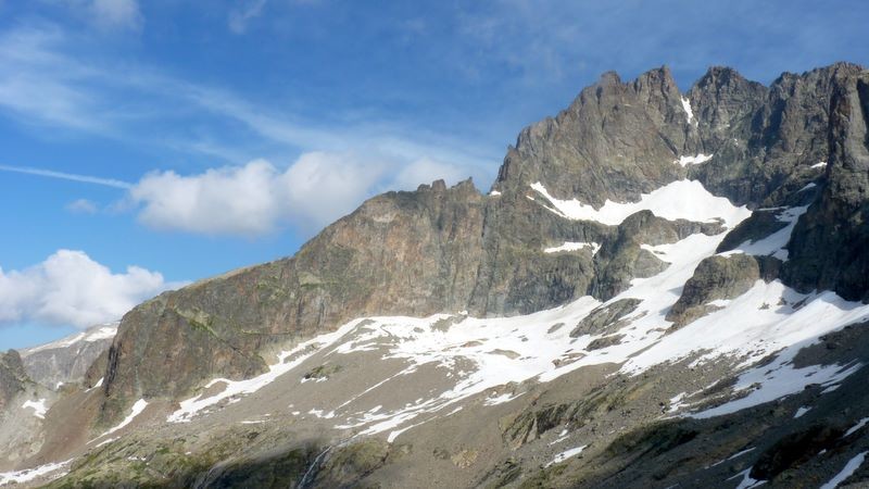 L'intégrale de l'arrête Sud de l'Olan depuis la voie normale de la Cime du Vallon