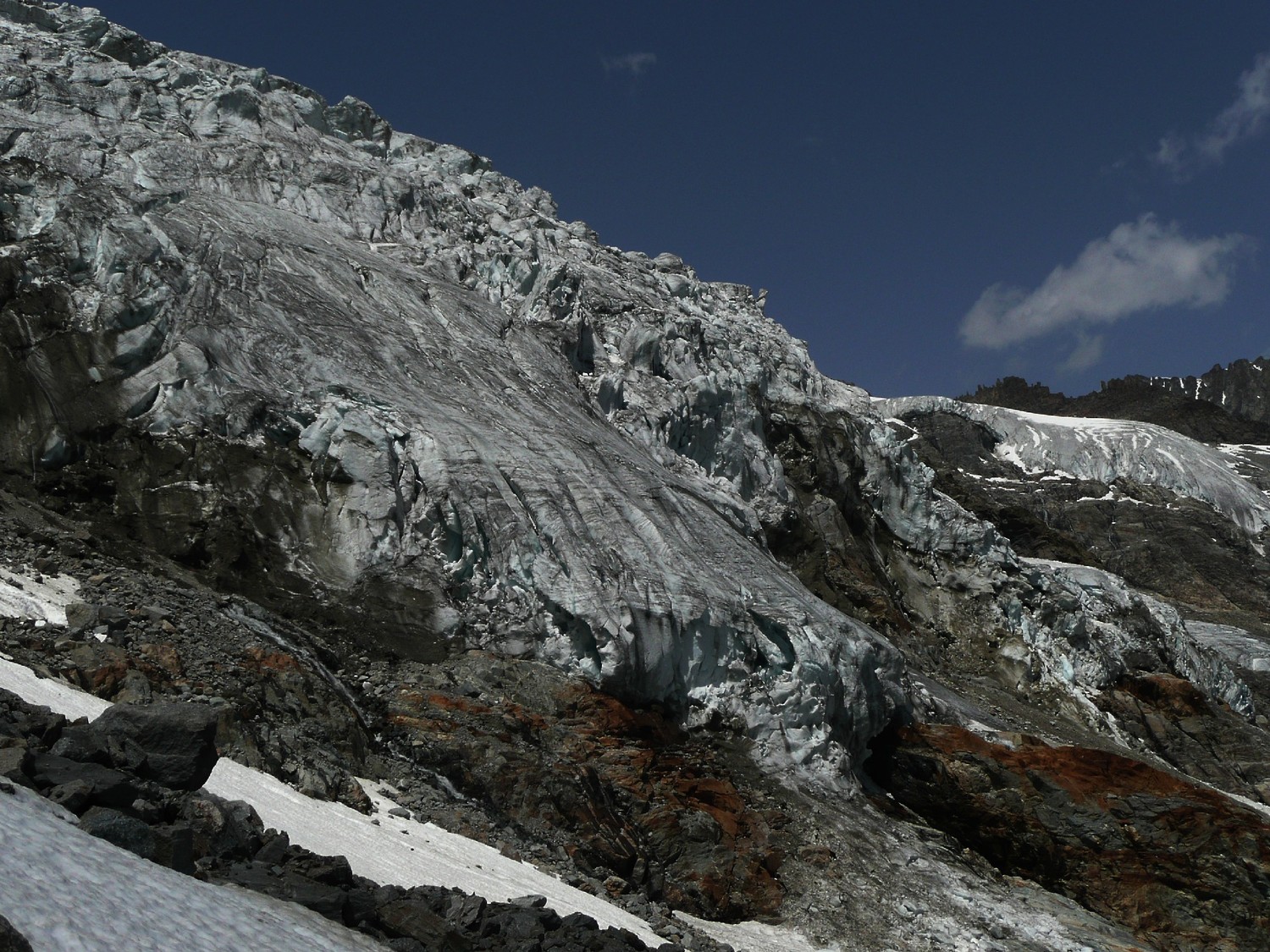 Langue terminale du Glacier de la Tribolazione