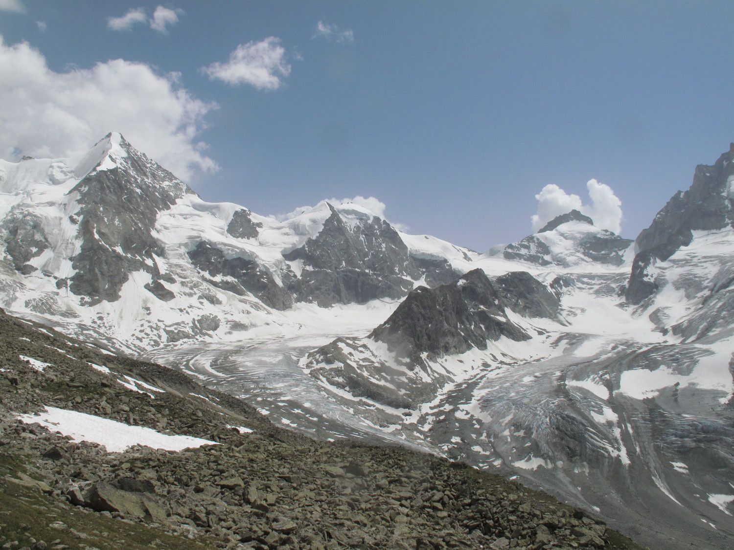 ober gabelhorn et son glacier