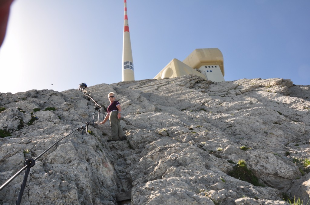 Säntis: près du sommet