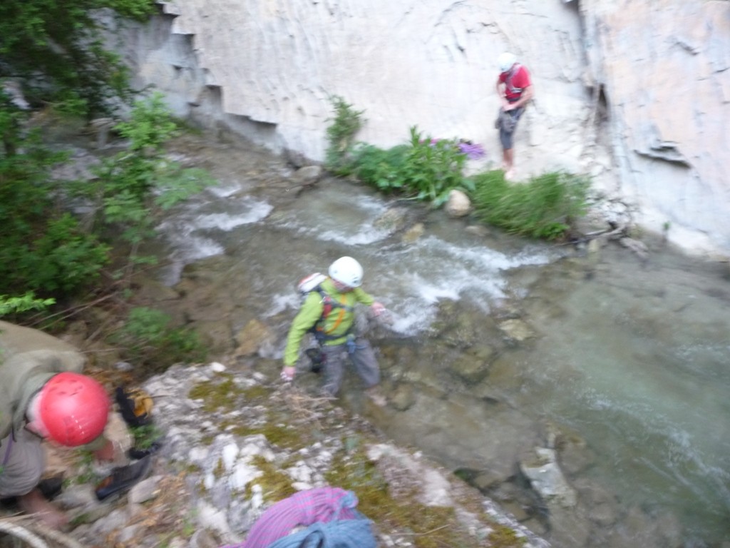 La première travresée du Ruisseau
