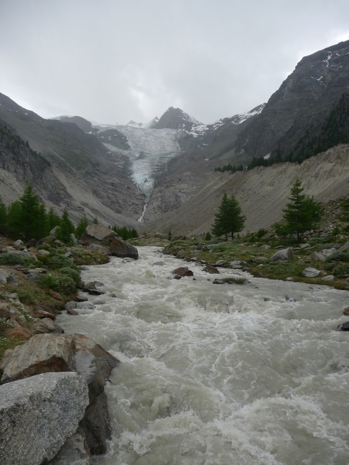 Approach walk, about 1500m