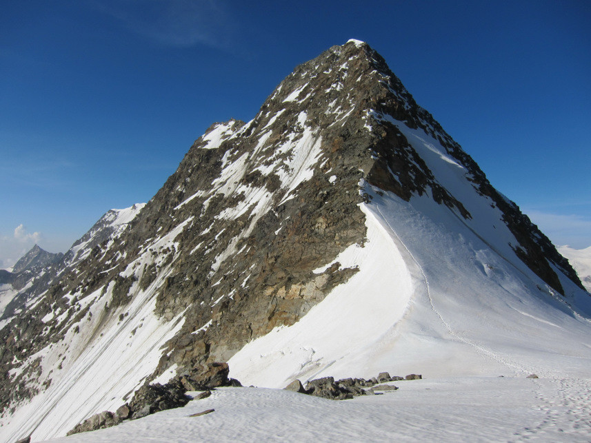Lagginhorn, arête Nord