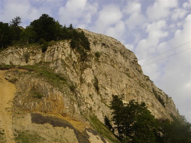 Le Mont d'Or depuis l'arrivée du TS de Piquemiette