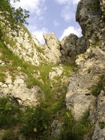 Sortie du couloir en vue