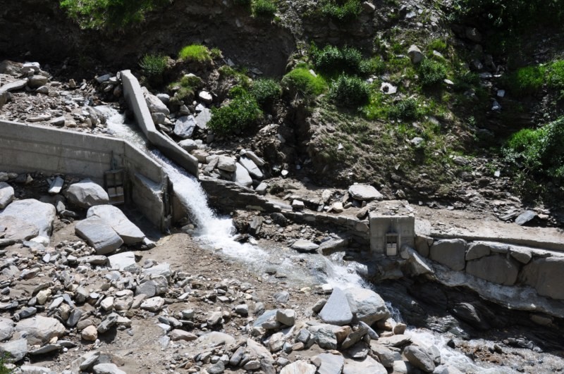 Bergwasser: captation