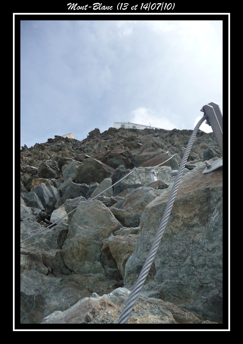 Cables et Refuge du Goûter