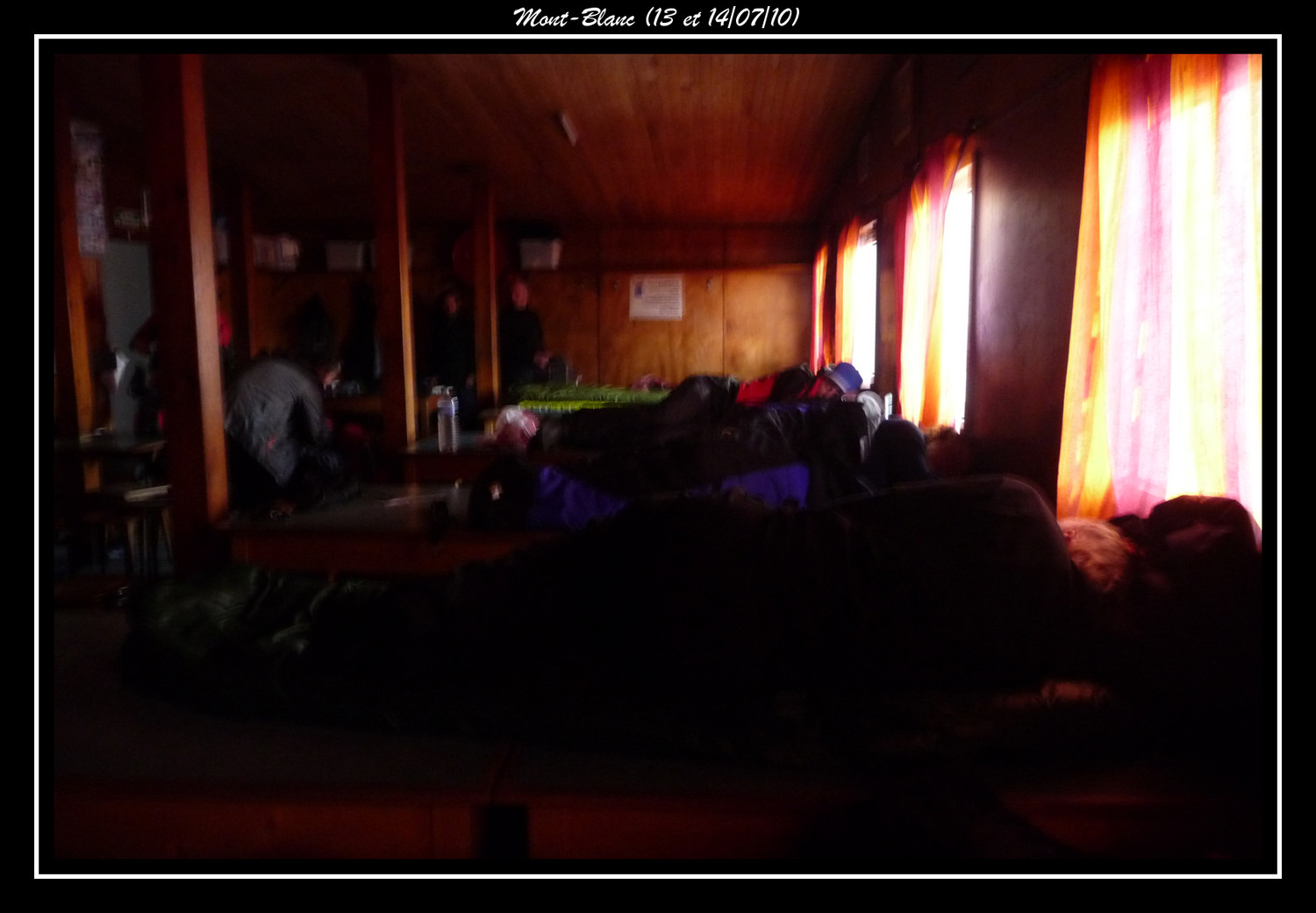 La nuit au Refuge du Goûter