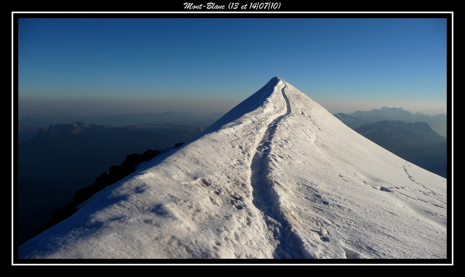 L'arête neigeuse