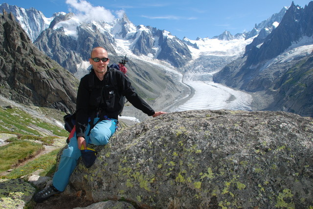 Séracs du Géant et Glacier du Tacul