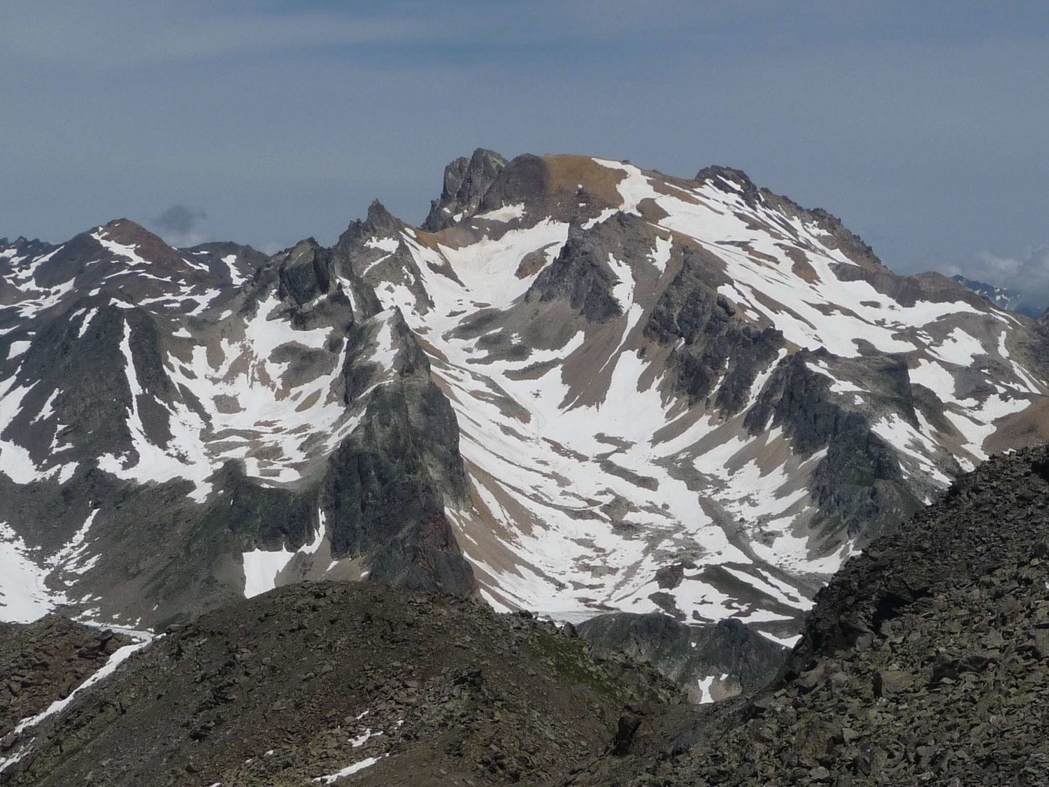 mont thabor depuis le pic du lac blanc