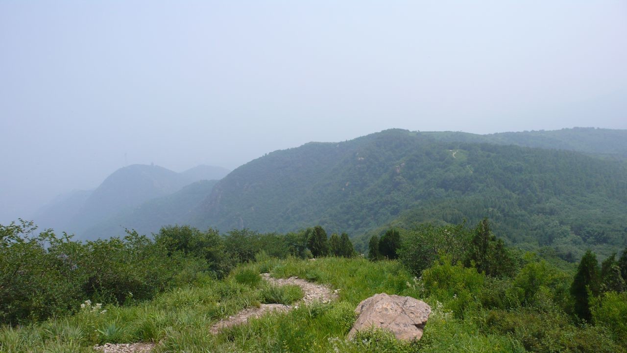 Le bon et beau sentier de la partie supérieur.