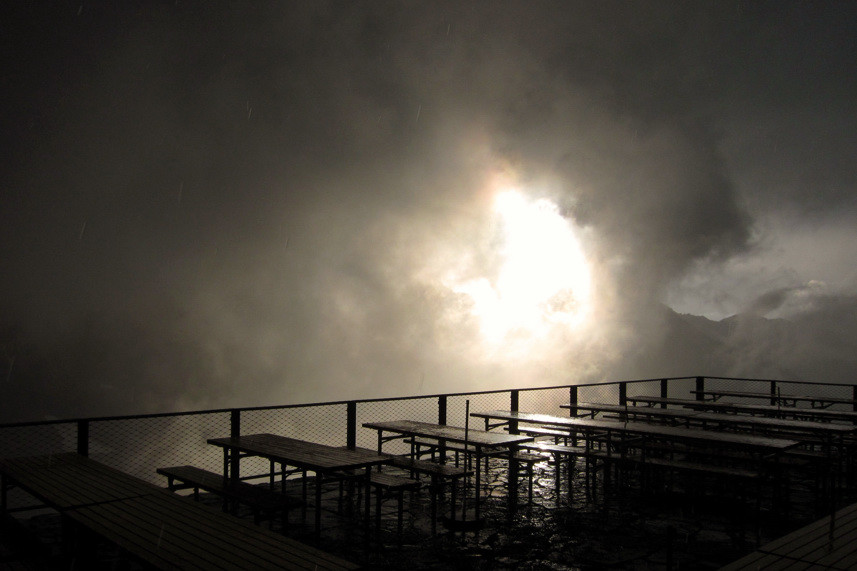 Orage à Moiry
