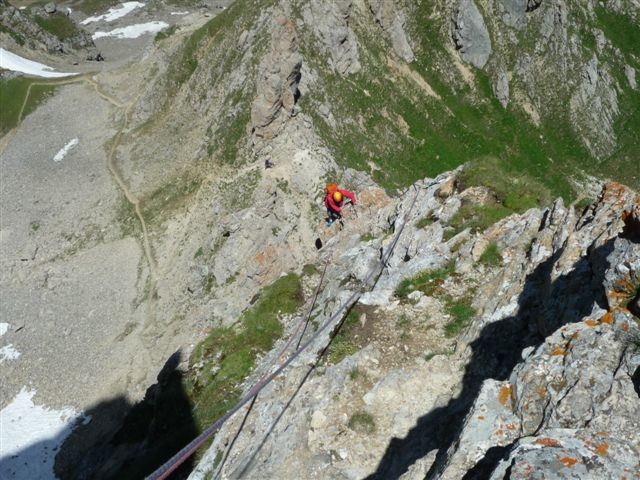 Sur l'arête