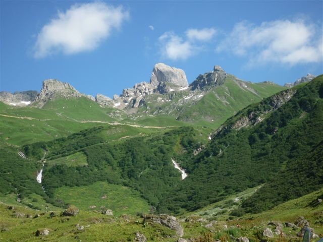 Vue du parking
