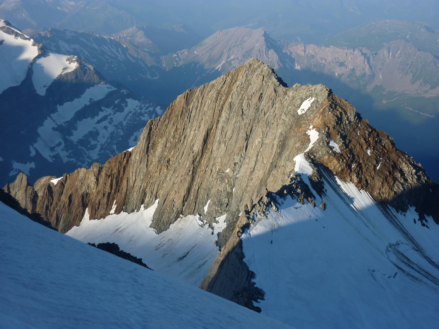 Aiguille et col de la Bérangère