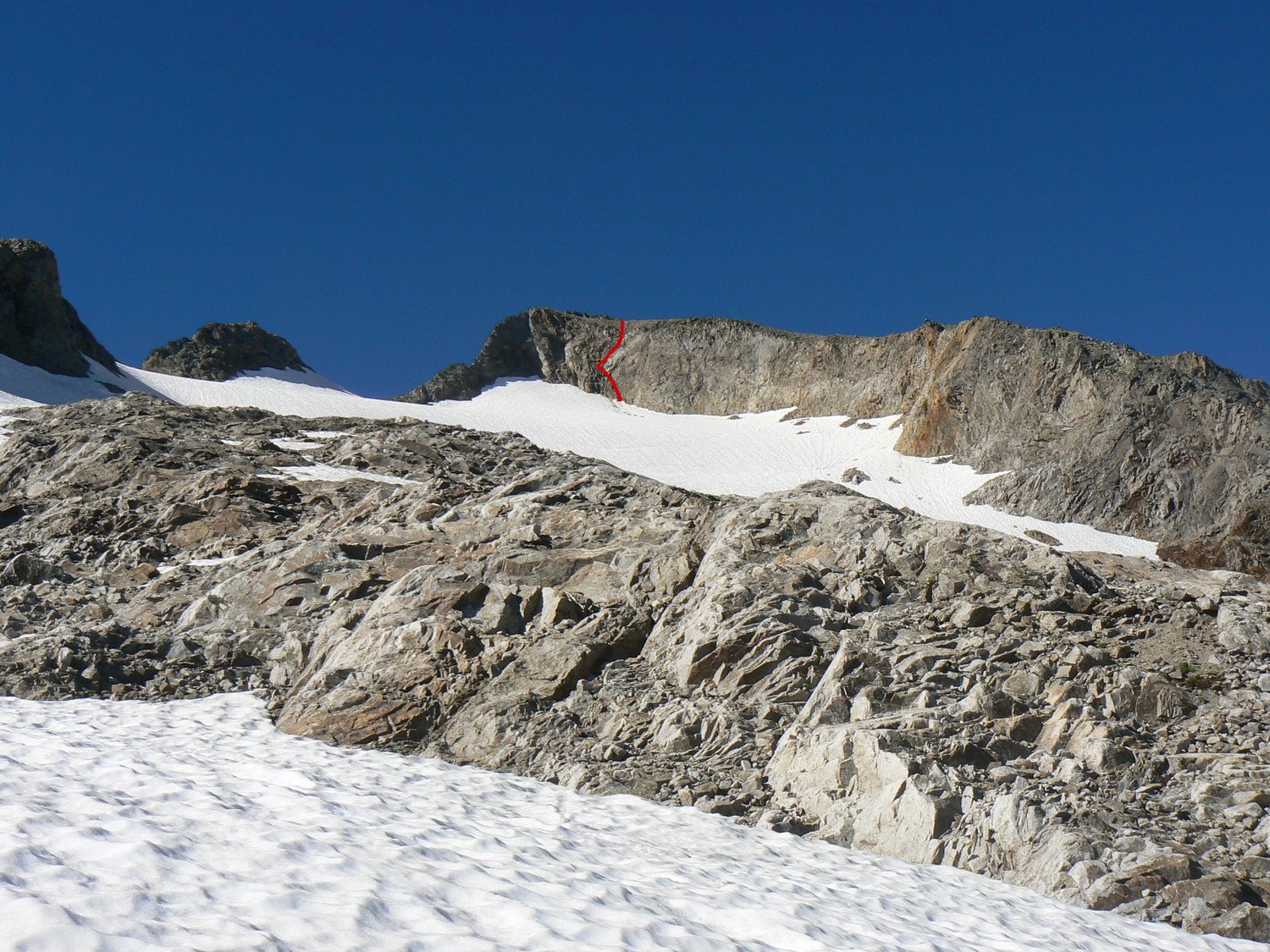 Ressaut final du Rochail