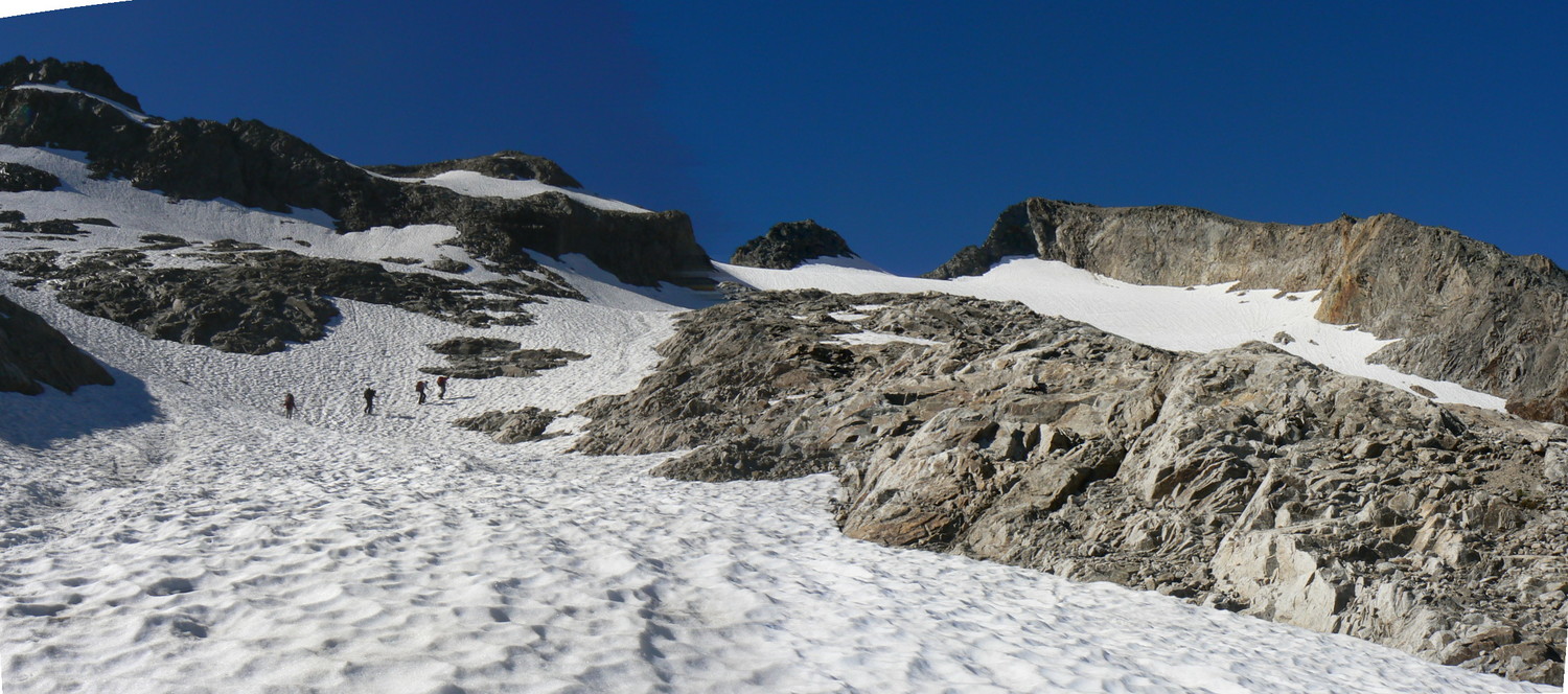 Glacier du Rochail et sommet