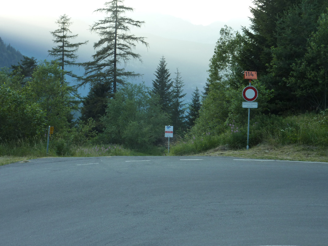 depart sur la route