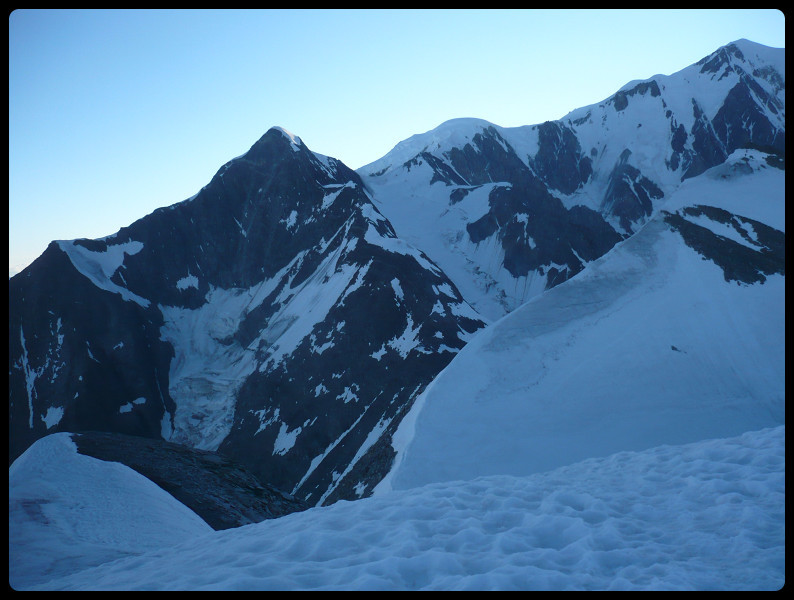 ...qui se prolonge sur Bionnassay...