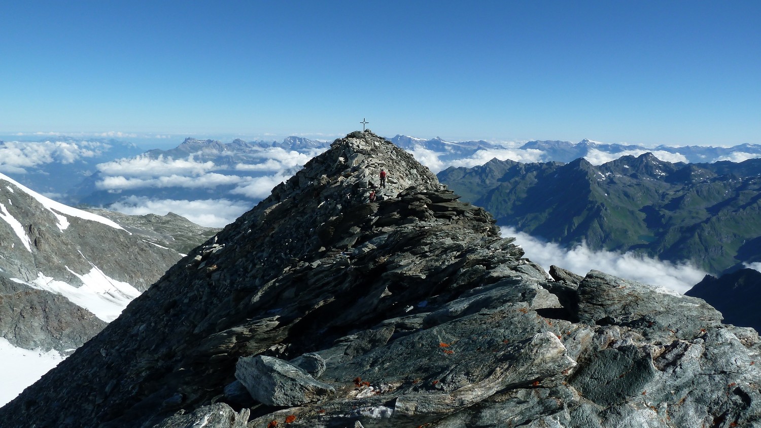 Le sommet du Combin de Corbassière
