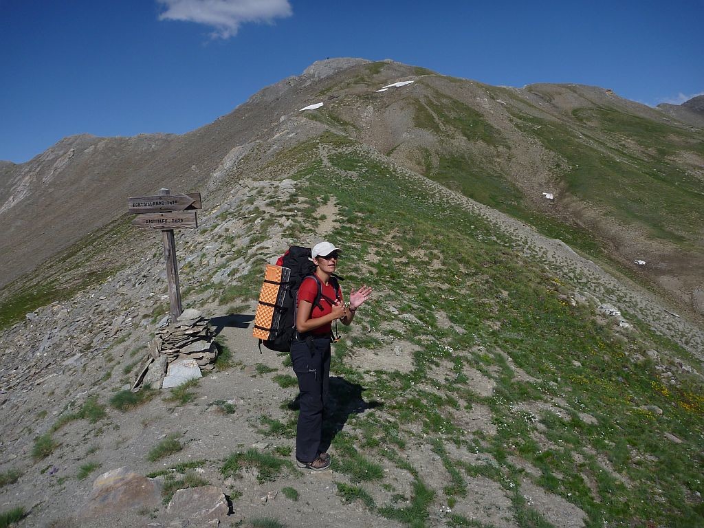 Au col de Fond de Peynin