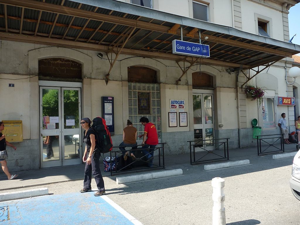 Et nous voici de retour en gare de Gap (ça ne me rappelle pas du tout le boulot...)