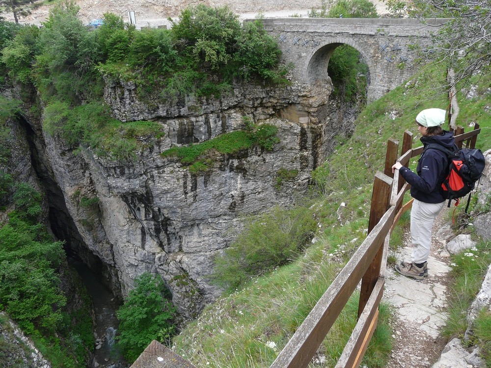 Vue sur les gorges des Etroits