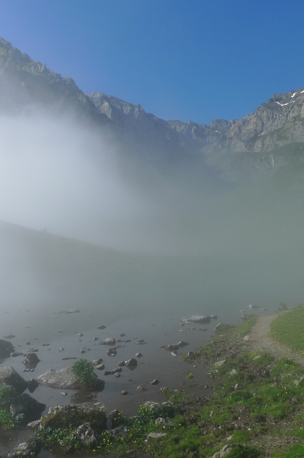 Lac d'Arrou et cirque nord de l'Arbizon