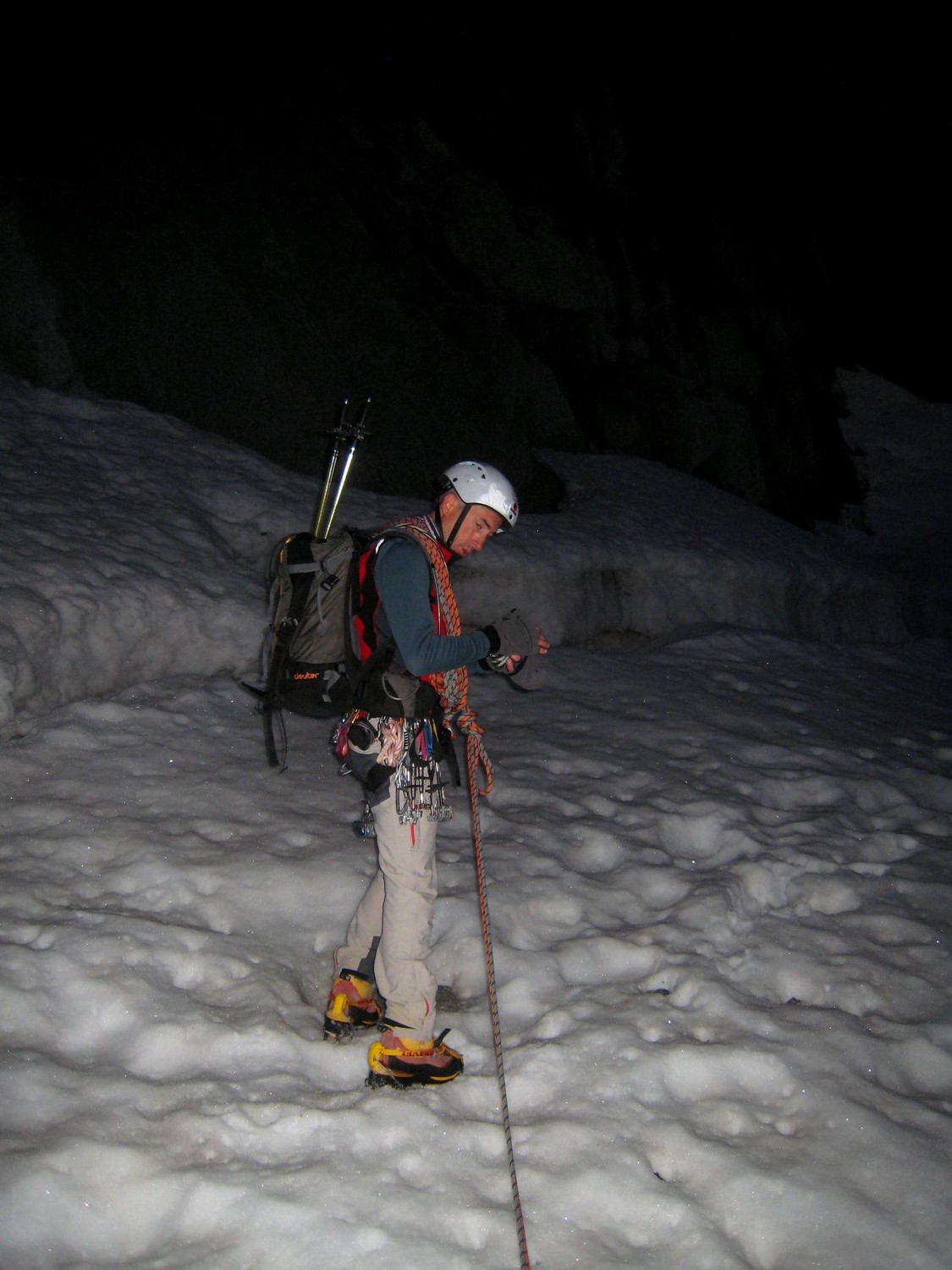 Jango au passage de la rimaye