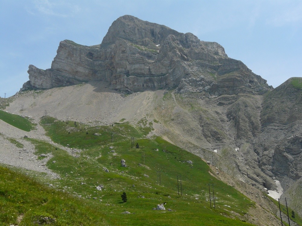 La Tête de Garnesier - Versant NW