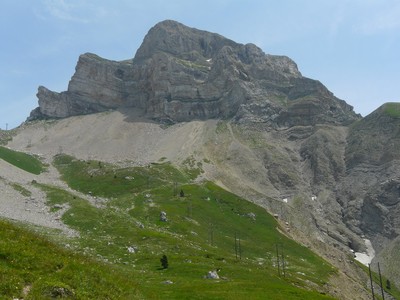 La Tête de Garnesier - Versant NW La Tête de Garnesier - Versant NW