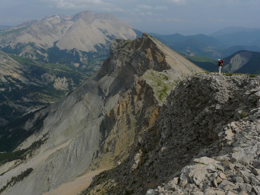 Sur la crête SE de Garnesier