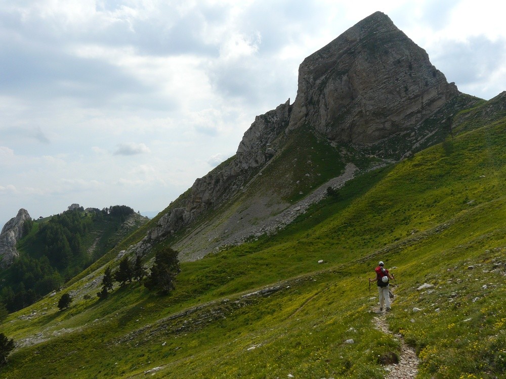 Descente sur la Tête du Pin