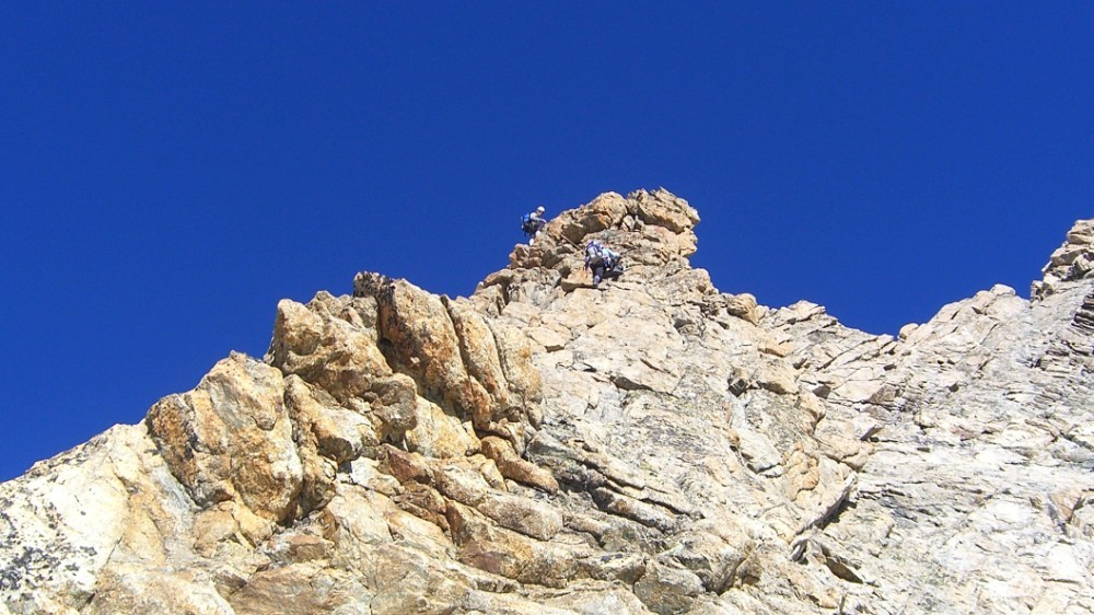 Replat-joli rocher de l'arête SE